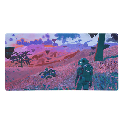 No Man's Sky inspired gaming mouse pad