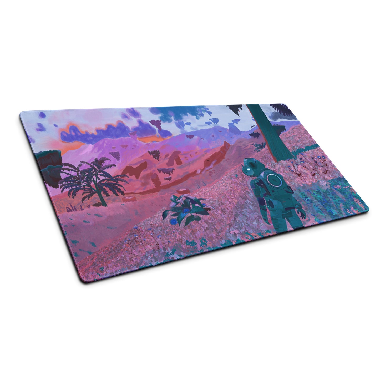 No Man's Sky inspired gaming mouse pad